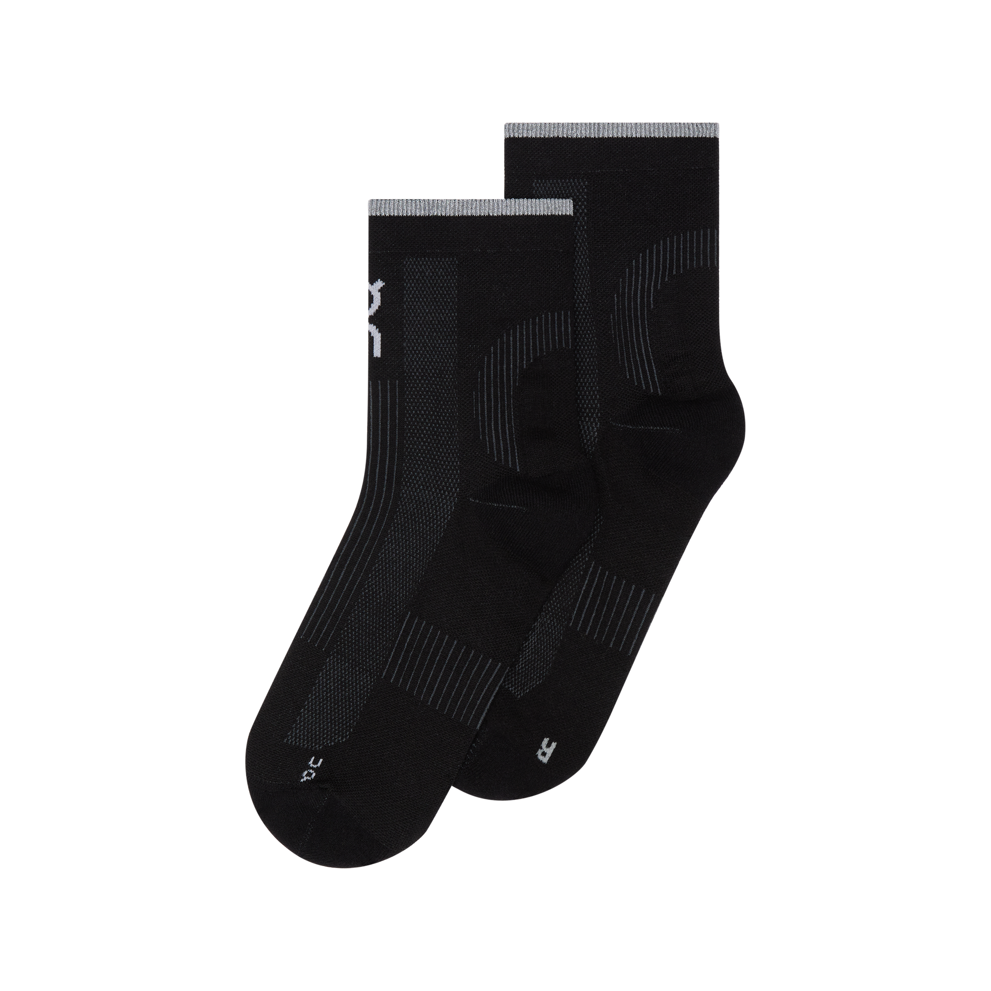 On Performance Run Mid Sock Unisex GEAR - Socks BLACK/ECLIPSE