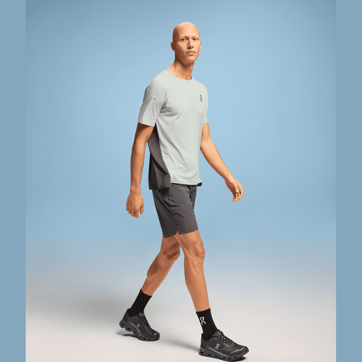 ON Performance-T Mens APPAREL - Mens T-Shirts COBBLE