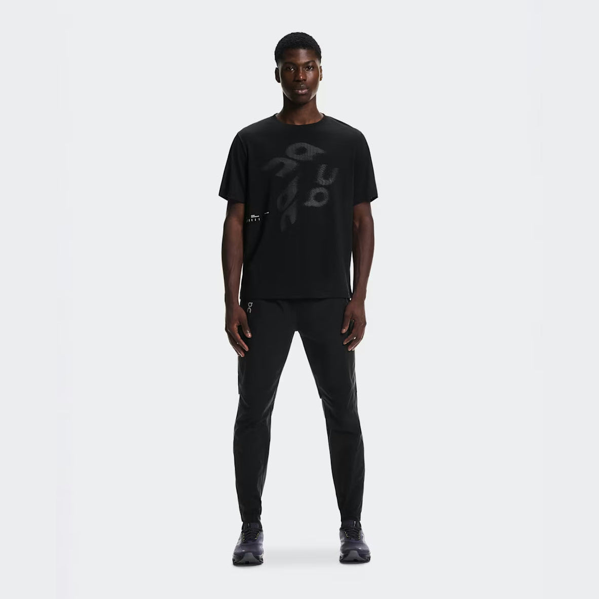 On Run-T Mens APPAREL - Mens T-Shirts Black