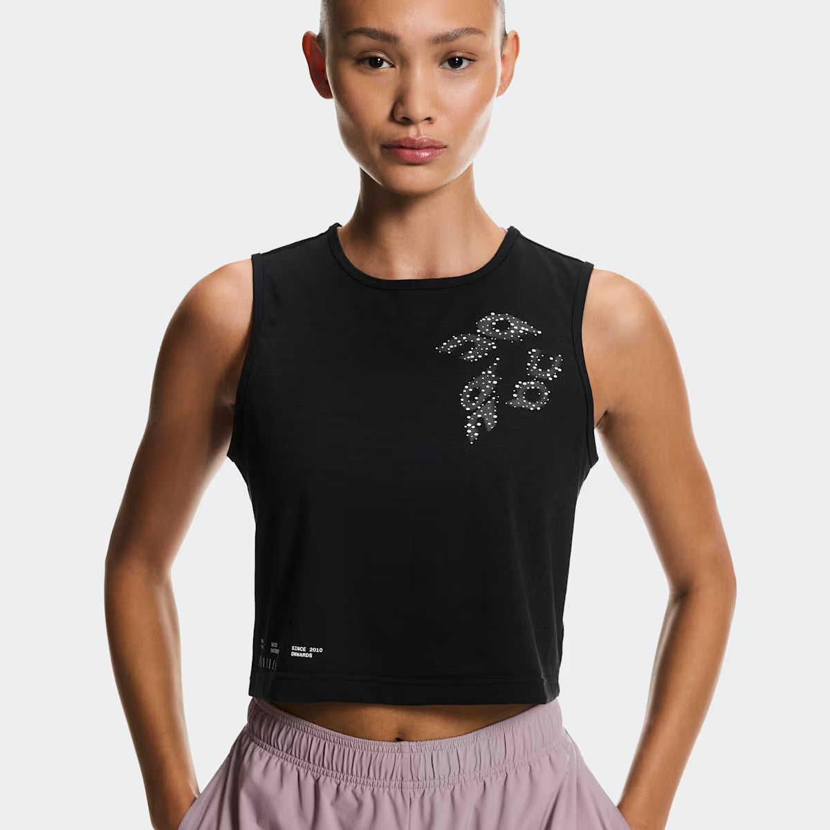 On Run Tank Womens APPAREL - Womens Tanks BLACK