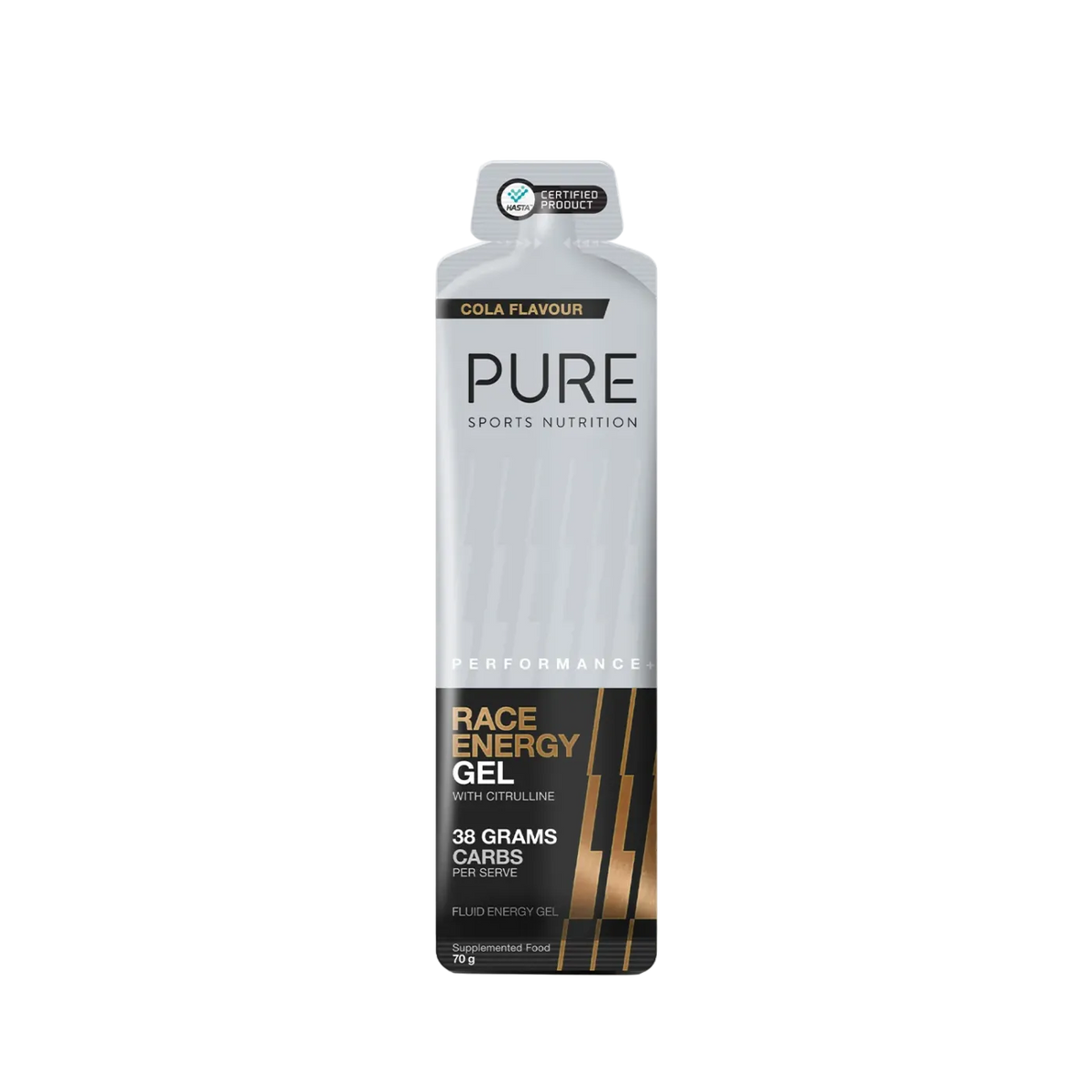 PURE Performance + Race Energy Gel (70g) NUTRITION - Energy and Recovery Gels