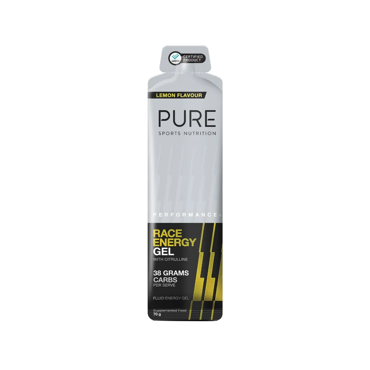 PURE Performance + Race Energy Gel (70g) NUTRITION - Energy and Recovery Gels