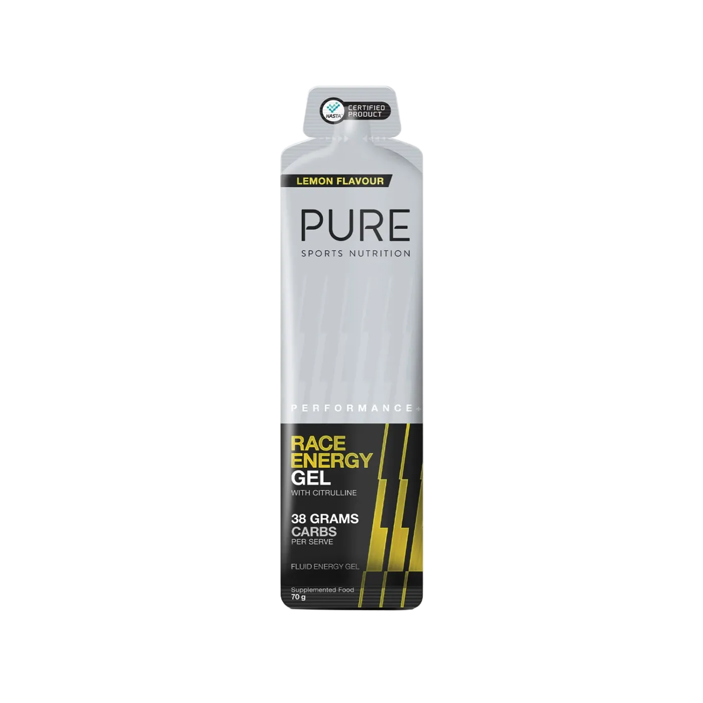 PURE Performance + Race Energy Gel (70g) NUTRITION - Energy and Recovery Gels