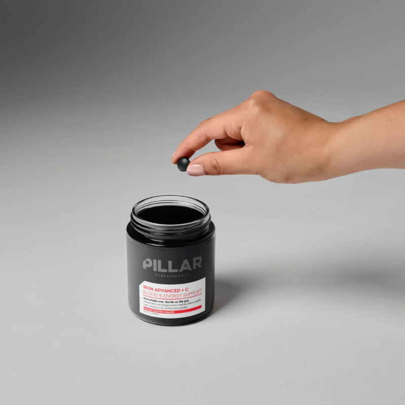 Pillar Performance Iron Advanced + C NUTRITION - Energy and Recovery Tablets
