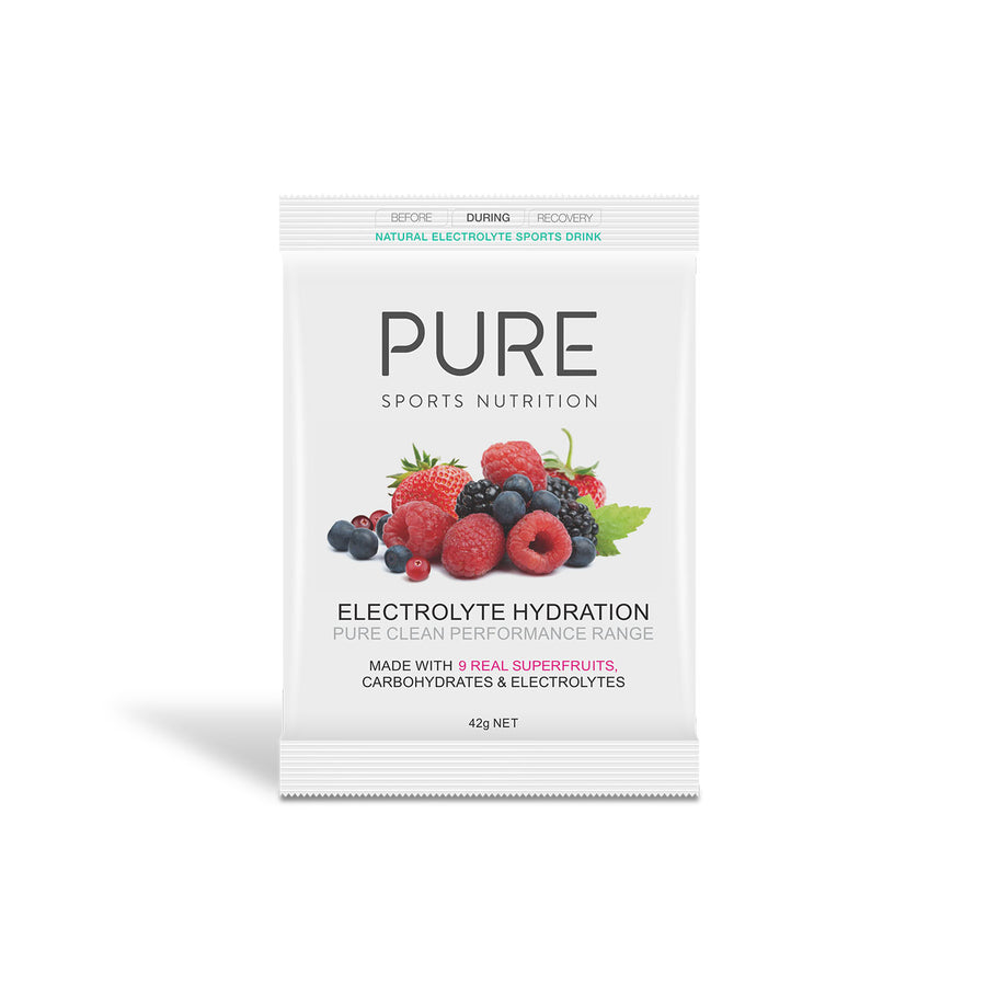 Pure Sports Nutrition Electrolyte Hydration 42g NUTRITION - Energy and Recovery Powder 42g