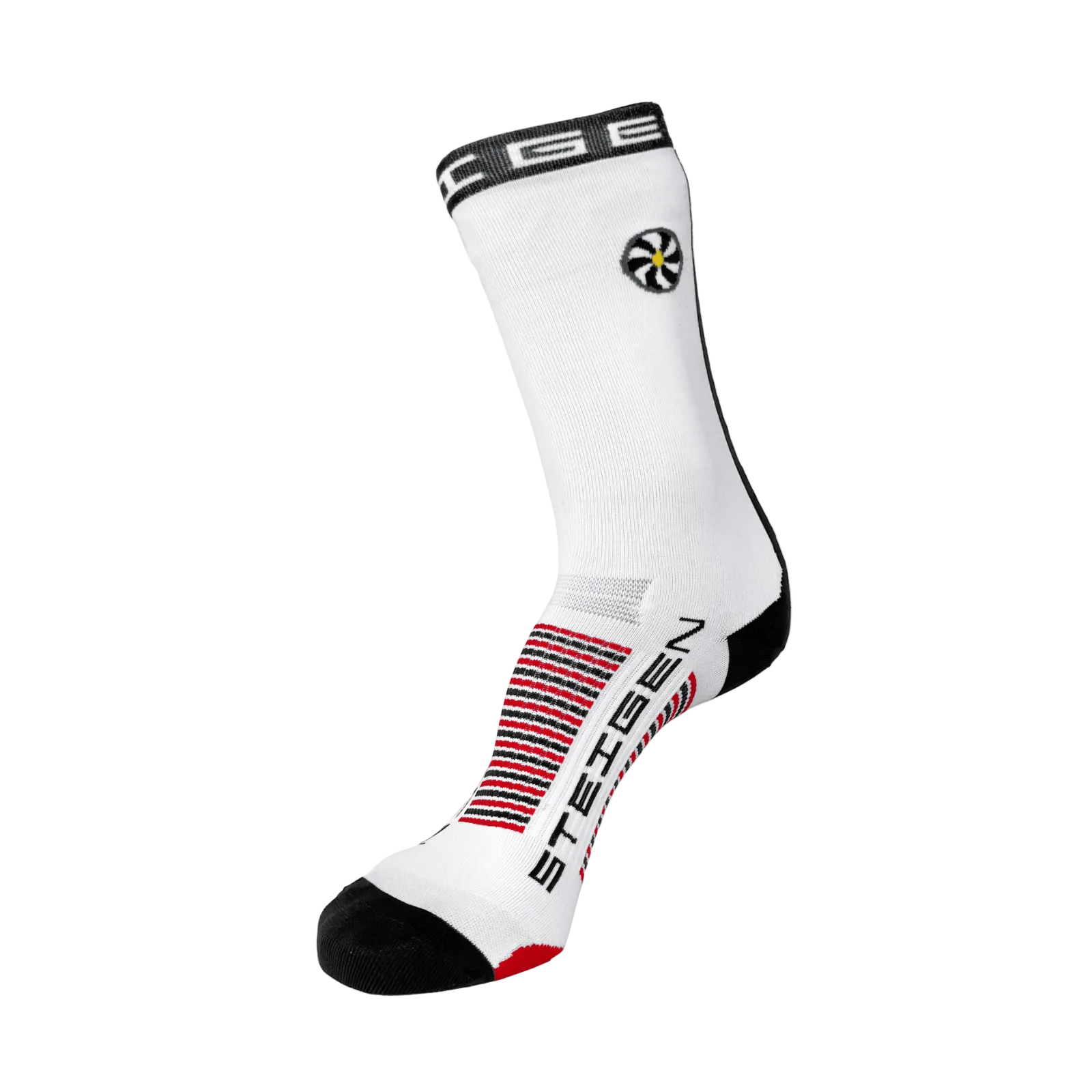 STEIGEN 3/4 Length Running Socks GEAR - Socks RACE STRIPE