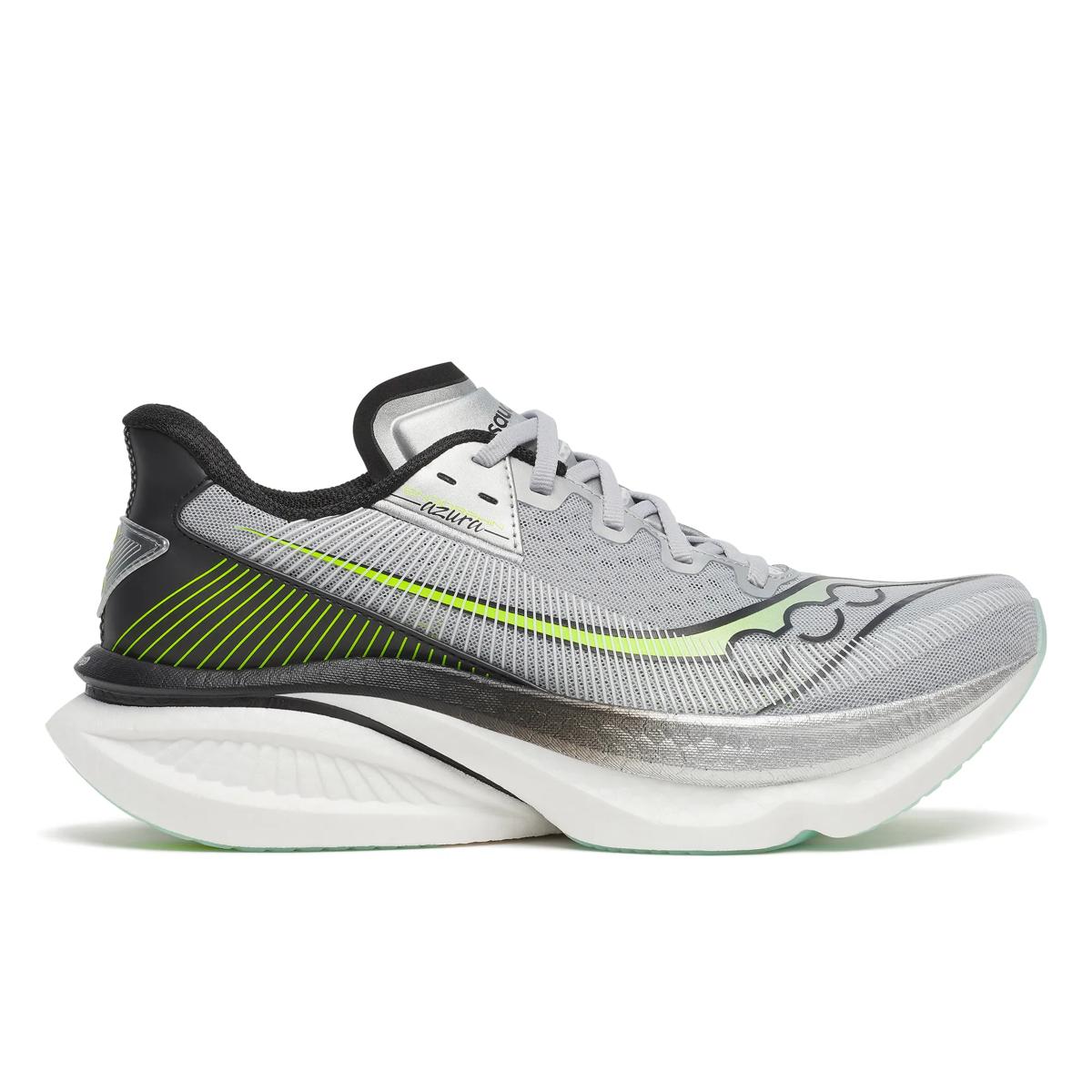 SAUCONY Endorphin Azura Men's FOOTWEAR - Mens Neutral Cushioned SILVER/BLACK