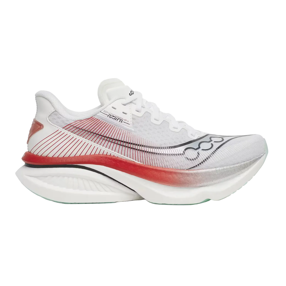SAUCONY Endorphin Azura Men's FOOTWEAR - Mens Neutral Cushioned WHITE/SALSA