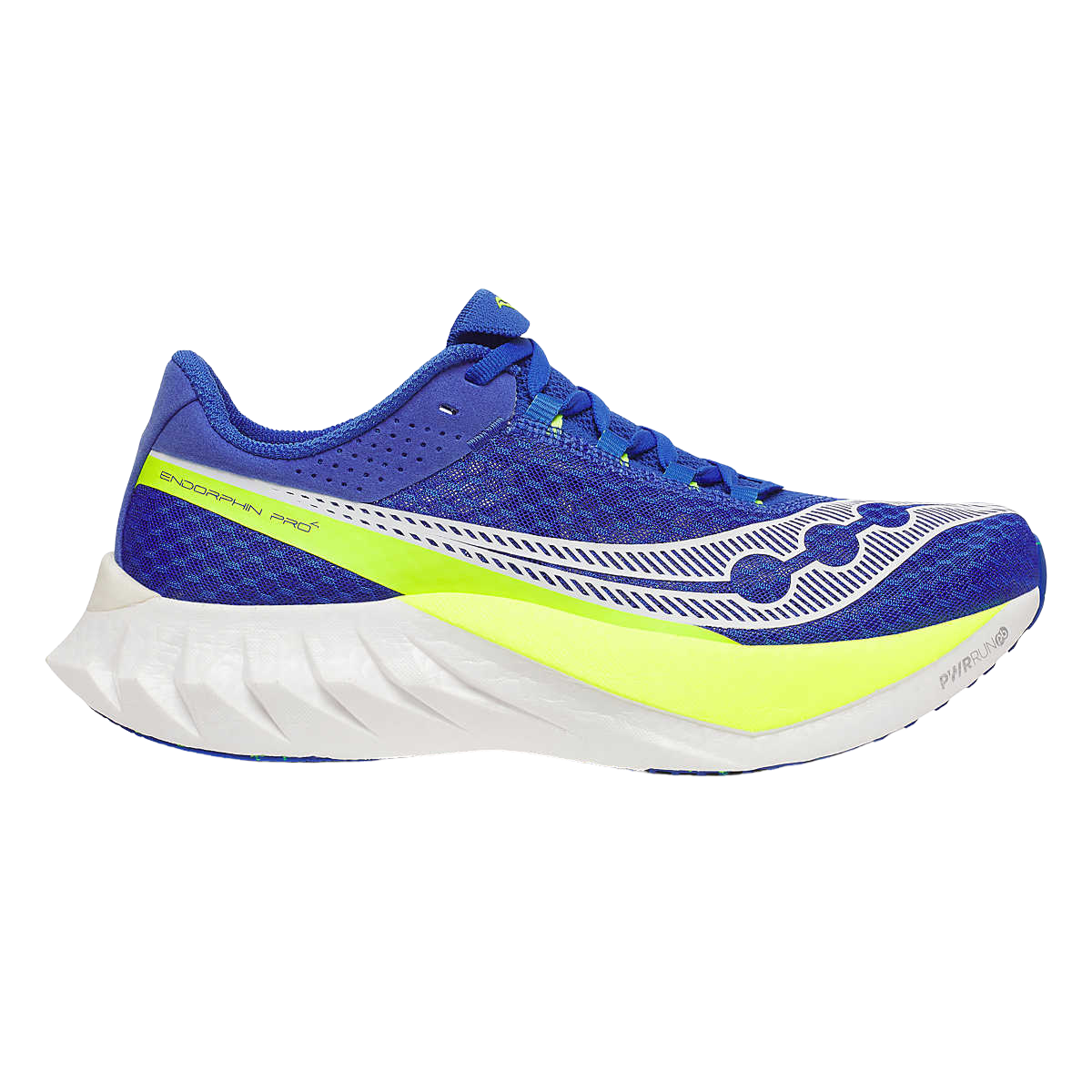 SAUCONY Endorphin Pro 4 Mens FOOTWEAR - Mens Carbon Plate LAPIS/CITRON
