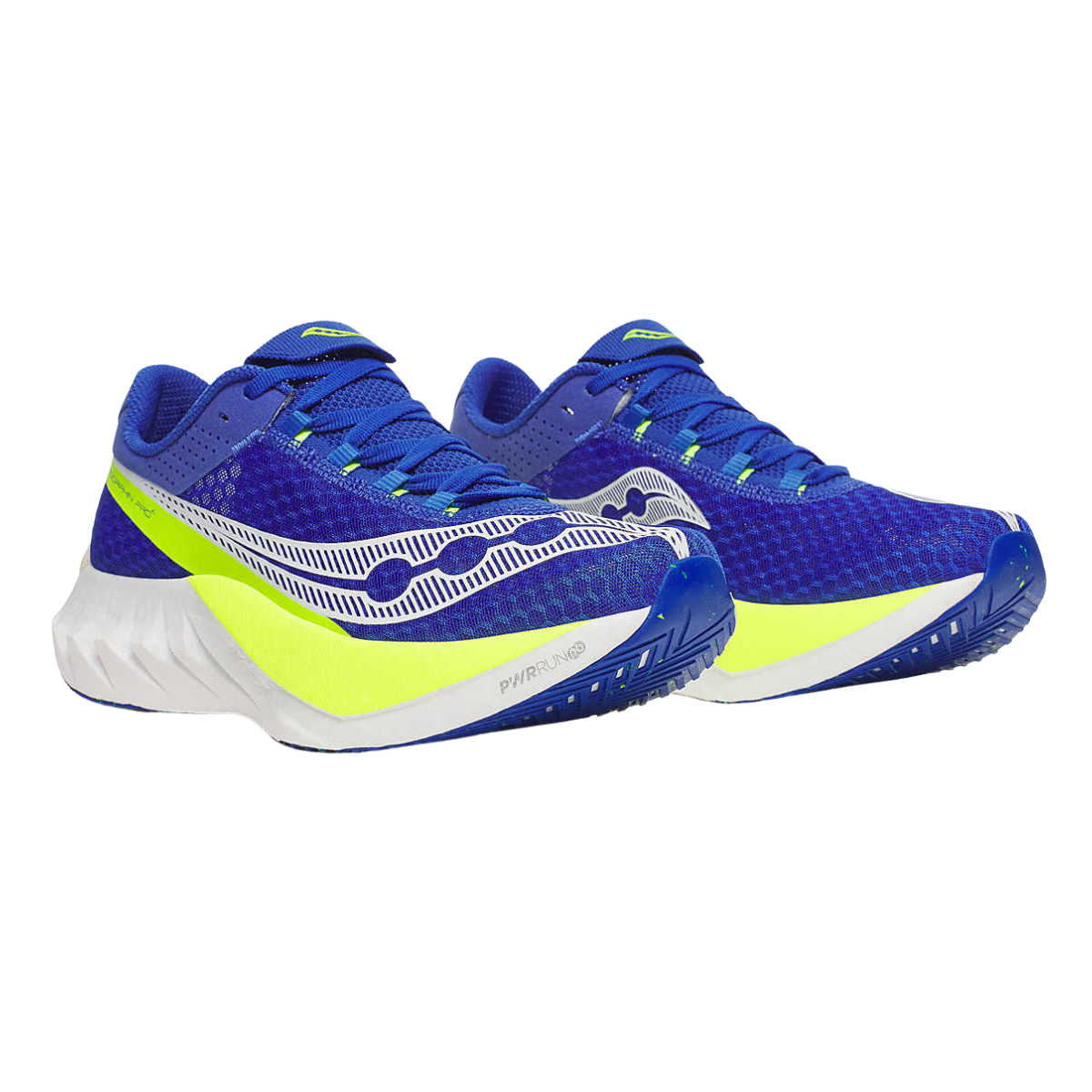 SAUCONY Endorphin Pro 4 Mens FOOTWEAR - Mens Carbon Plate LAPIS/CITRON