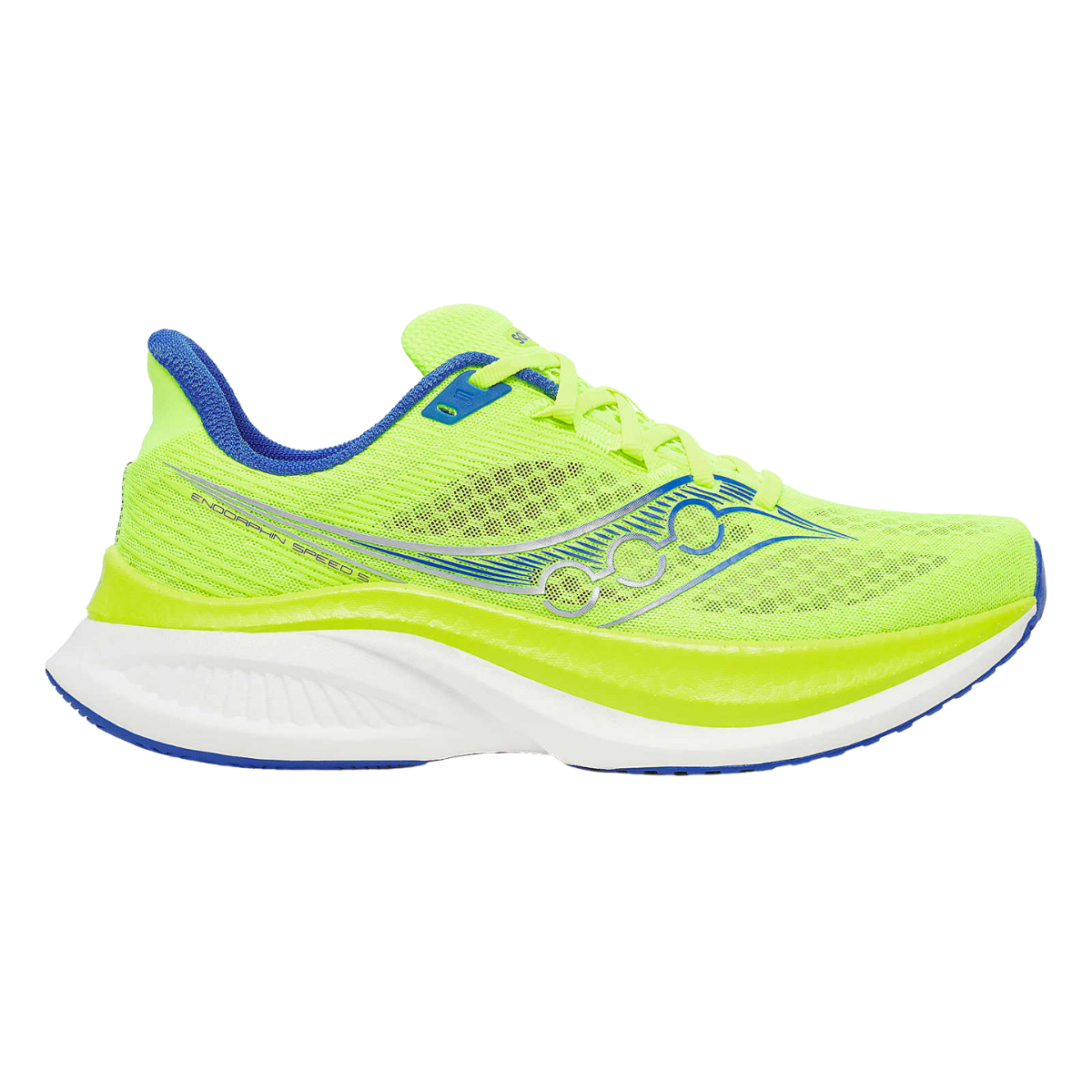 SAUCONY Endorphin Speed 5 Mens FOOTWEAR - Mens Lightweight CITRON/LAPIS