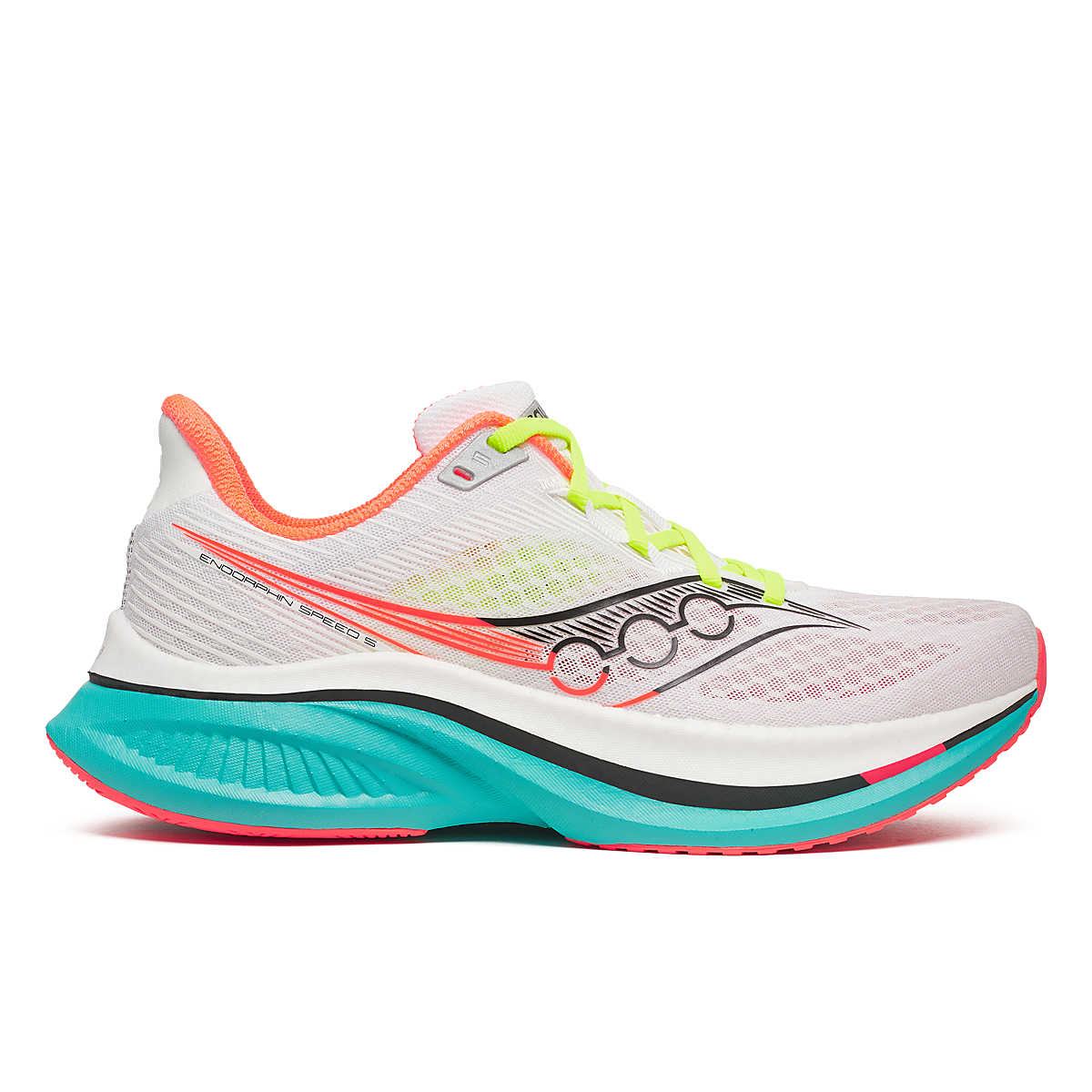 SAUCONY Endorphin Speed 5 Mens FOOTWEAR - Mens Lightweight WHITE/MUTANT