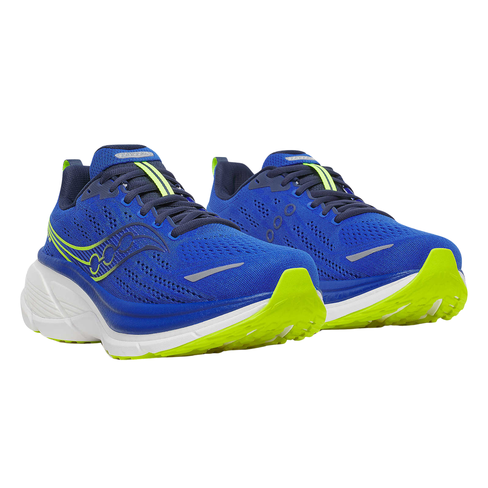 SAUCONY Hurricane 25 Mens FOOTWEAR - Mens Stability Cushioned LAPIS/CITRON