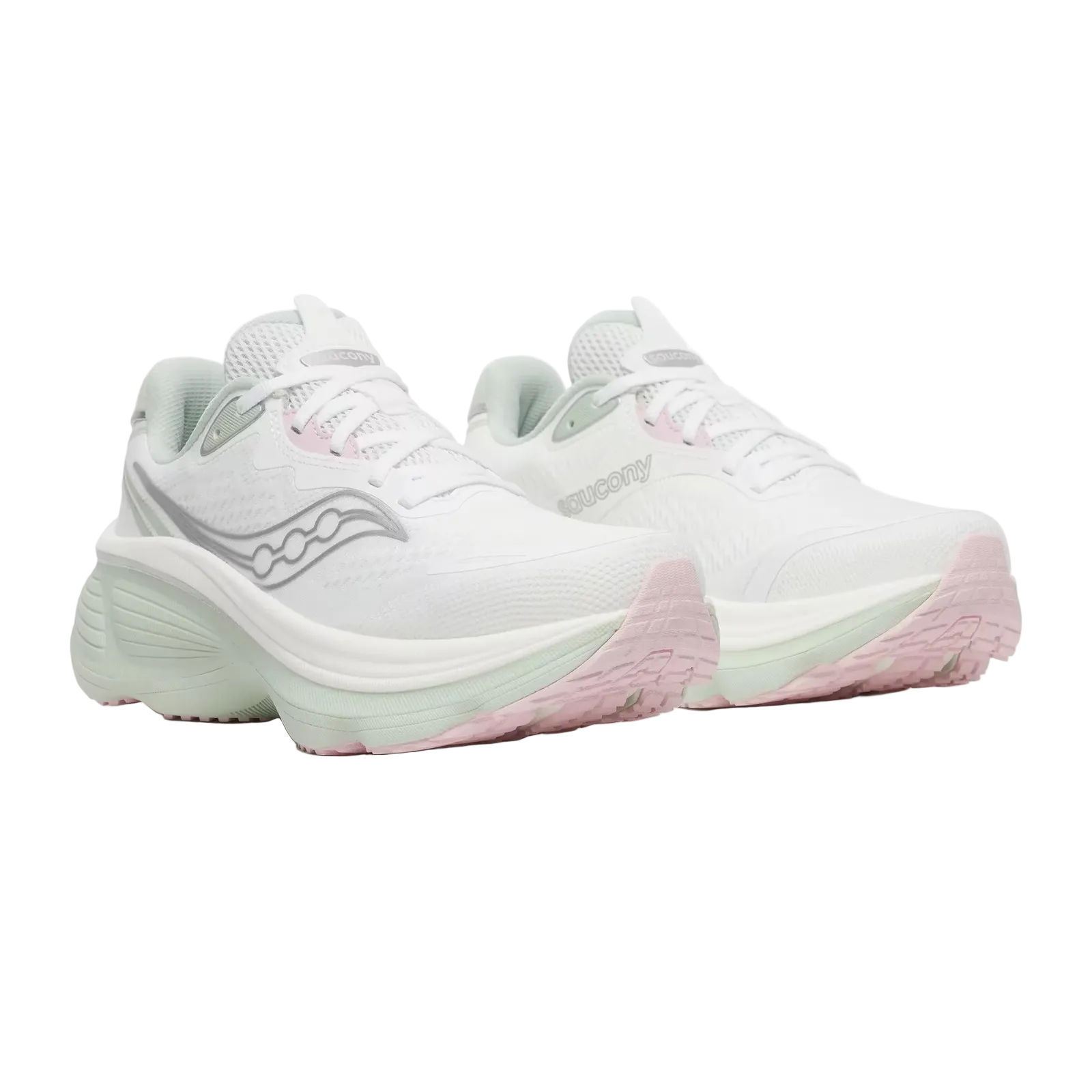 SAUCONY Hurricane 26 Womens FOOTWEAR - Womens Stability Cushioned WHITE/CAST