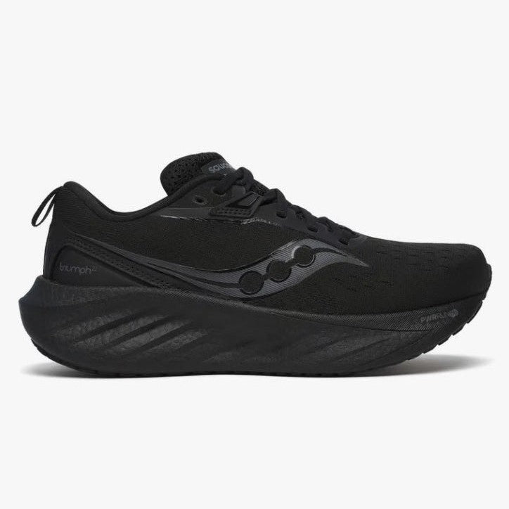 SAUCONY Triumph 22 Womens FOOTWEAR - Womens Neutral Cushioned TRIPLE BLACK