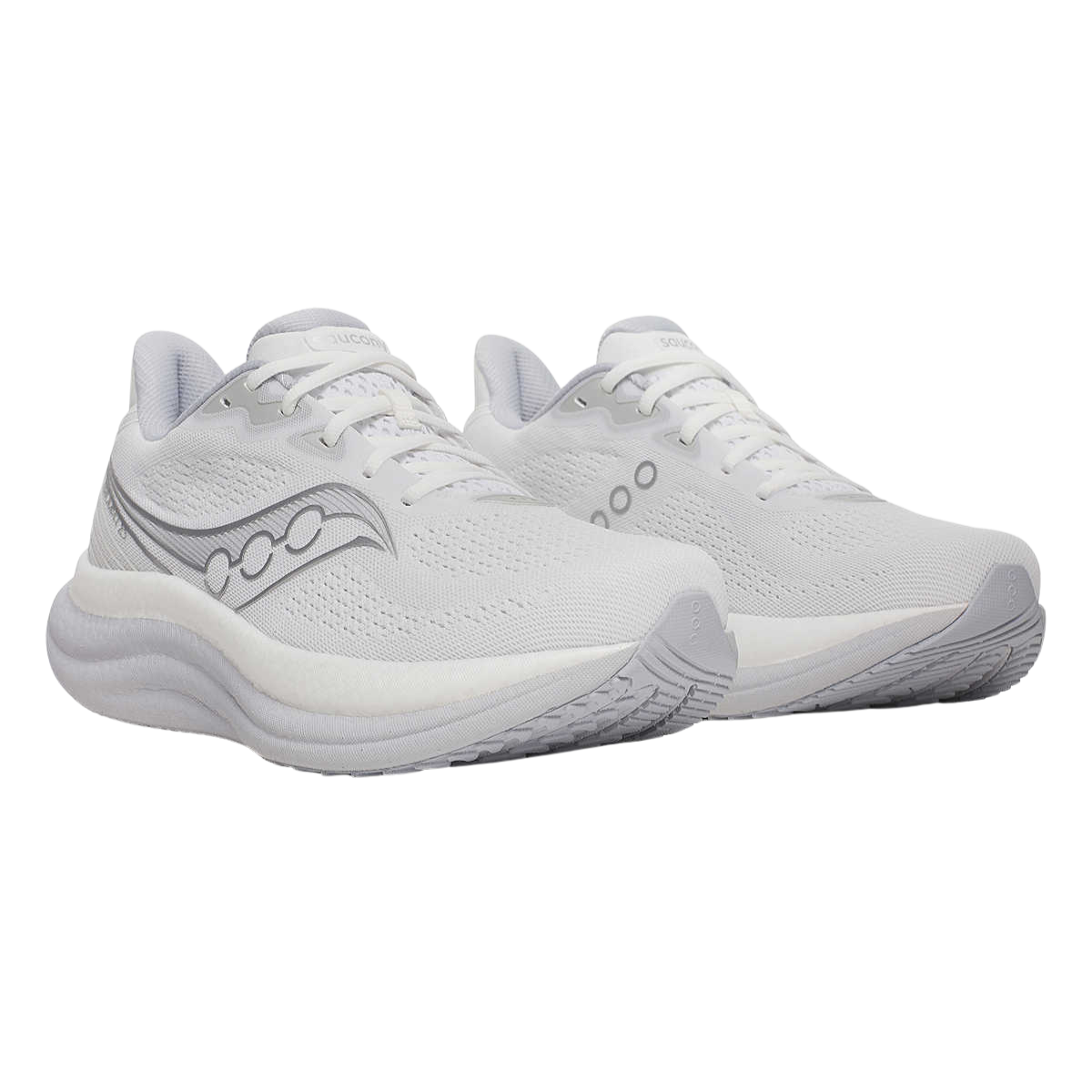 SAUCONY Triumph 23 Mens FOOTWEAR - Mens Neutral Cushioned WHITE/CLOUD