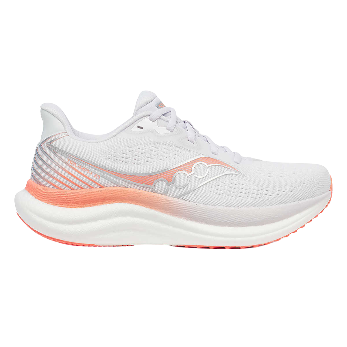 SAUCONY Triumph 23 Womens FOOTWEAR - Womens Neutral Cushioned WHITE/WISTFUL