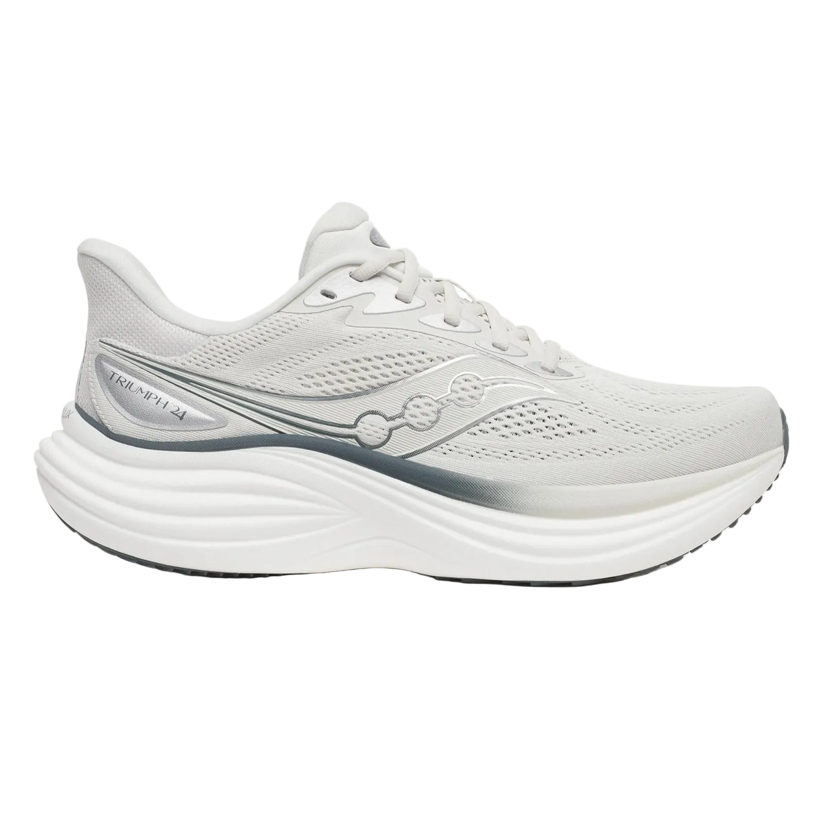 SAUCONY Triumph 24 Mens FOOTWEAR - Mens Neutral Cushioned QUARTZ/ANCHOR
