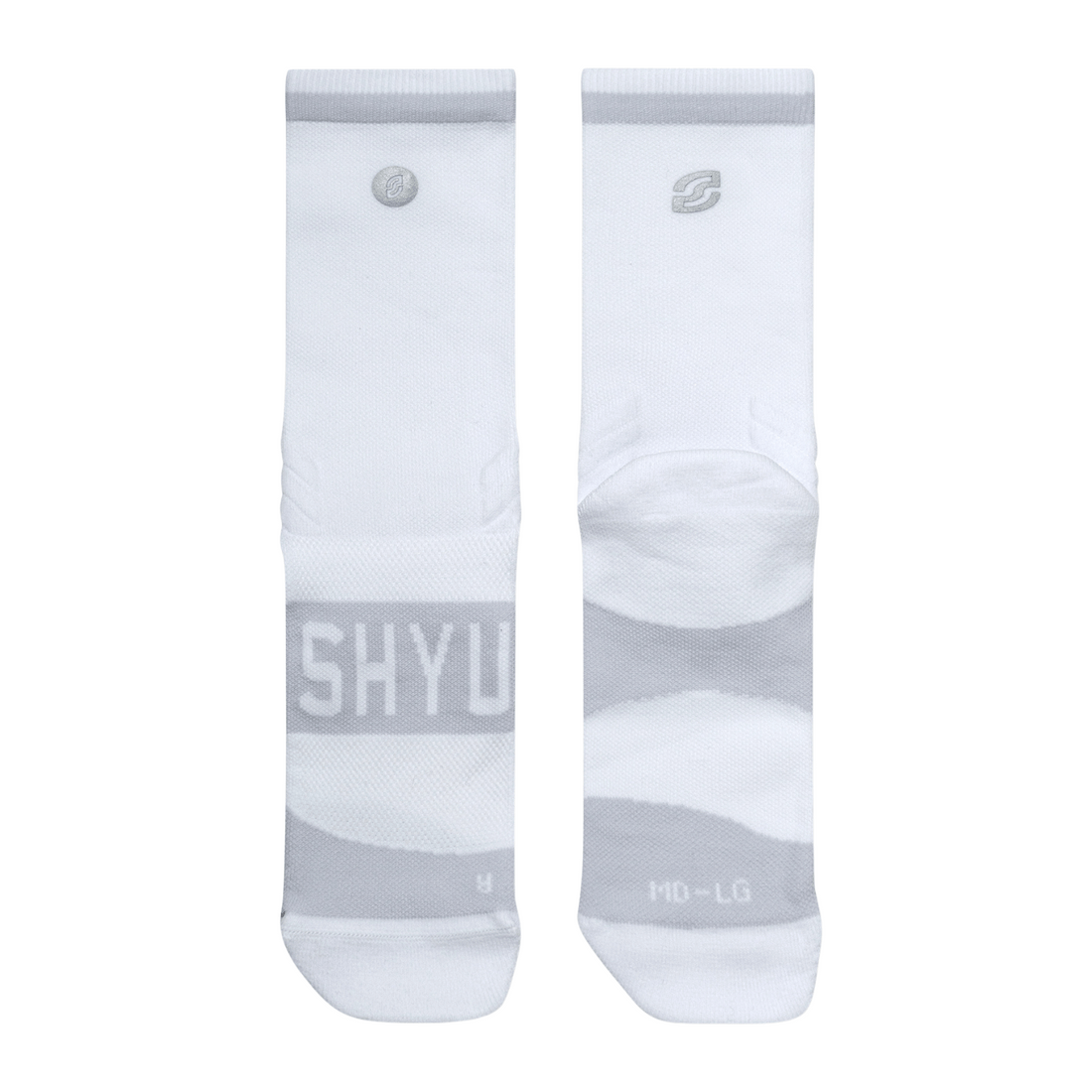 SHYU 3-Pack Training Socks GEAR - Socks WHITE