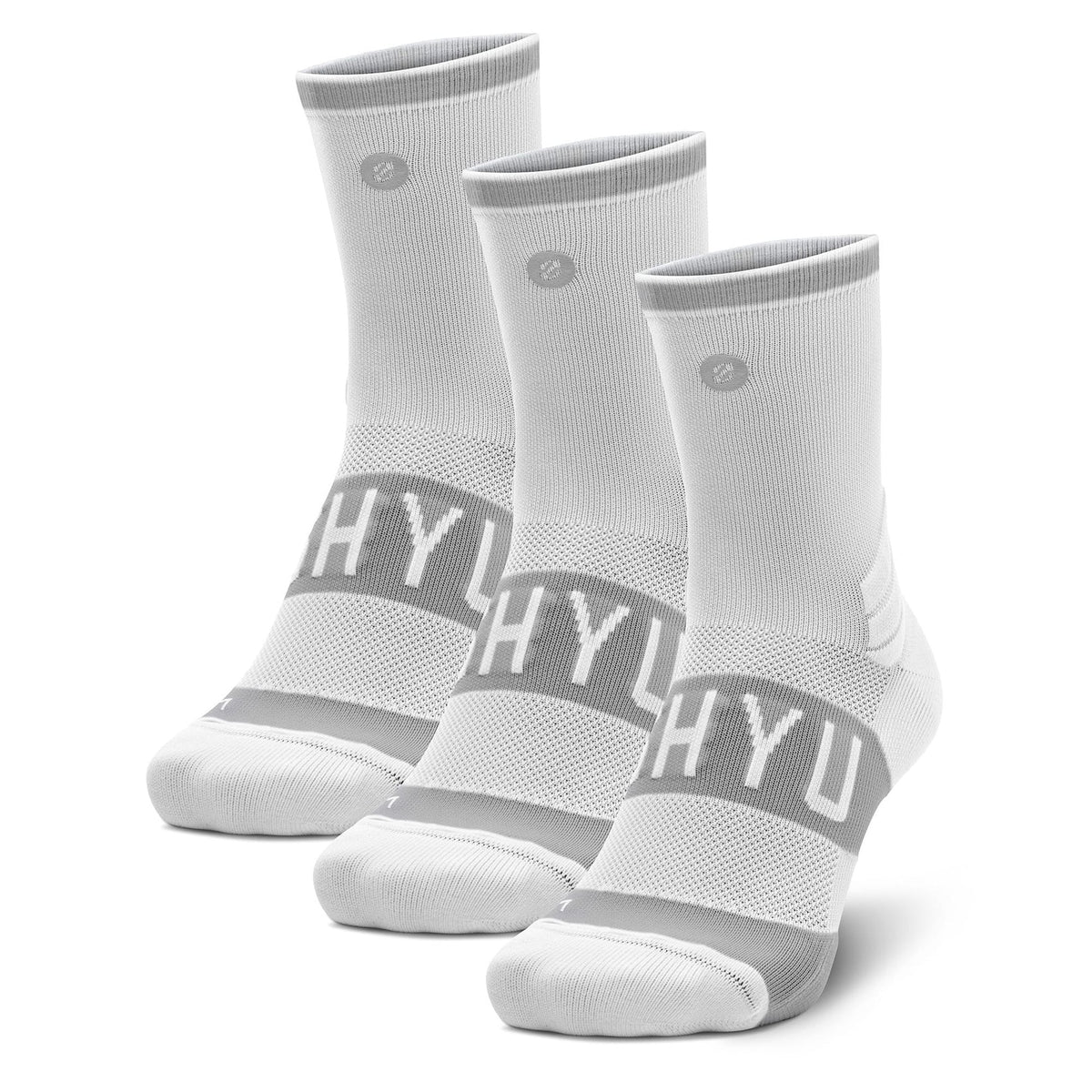 SHYU Training 3-Pack Sock GEAR - Socks WHITE