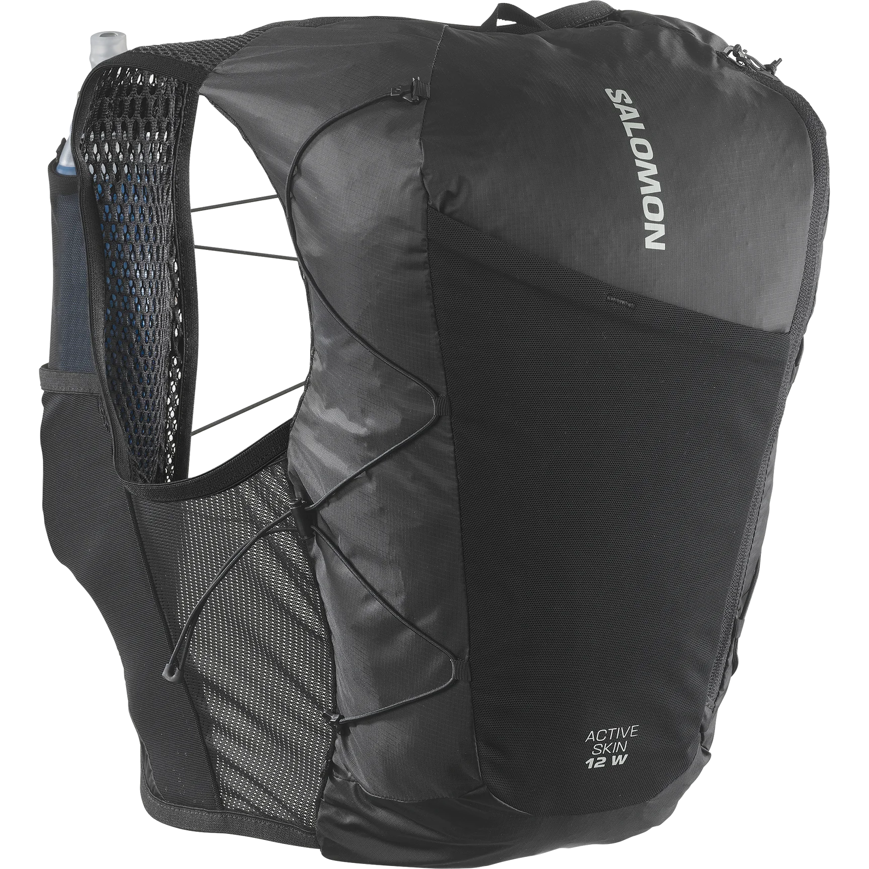 Salomon Active Skin 12 Hydration Pack Womens HYDRATION - Packs BLACK/METAL