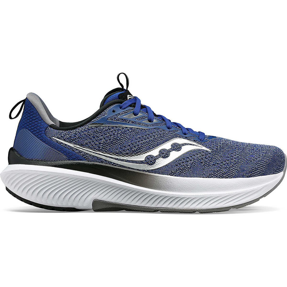 SAUCONY Echelon 9 Wide (2E) Mens FOOTWEAR - Mens Stability INDIGO/BLACK