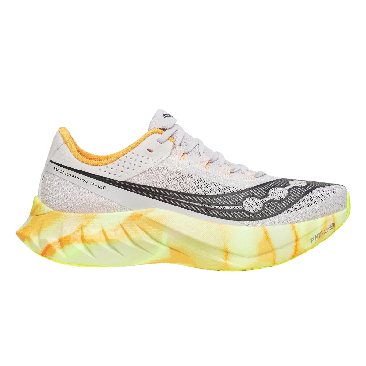 SAUCONY Endorphin Pro 4 Mens FOOTWEAR - Mens Carbon Plate FOG/PEEL