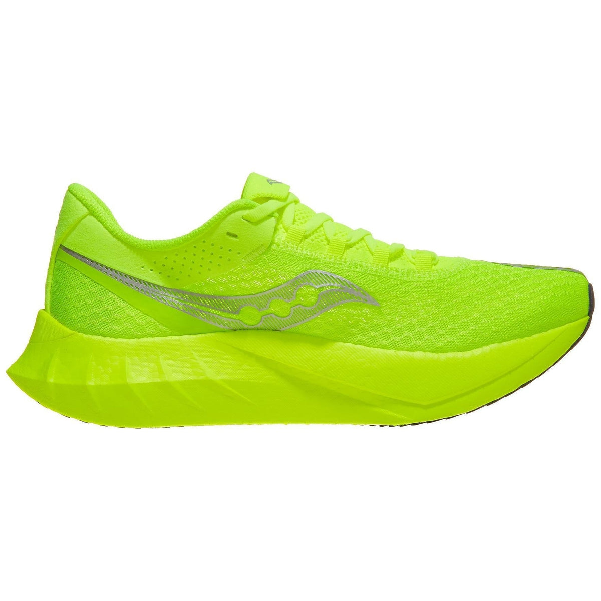 Saucony Endorphin Pro 4 Mens FOOTWEAR - Mens Carbon Plate CITRON/SILVER