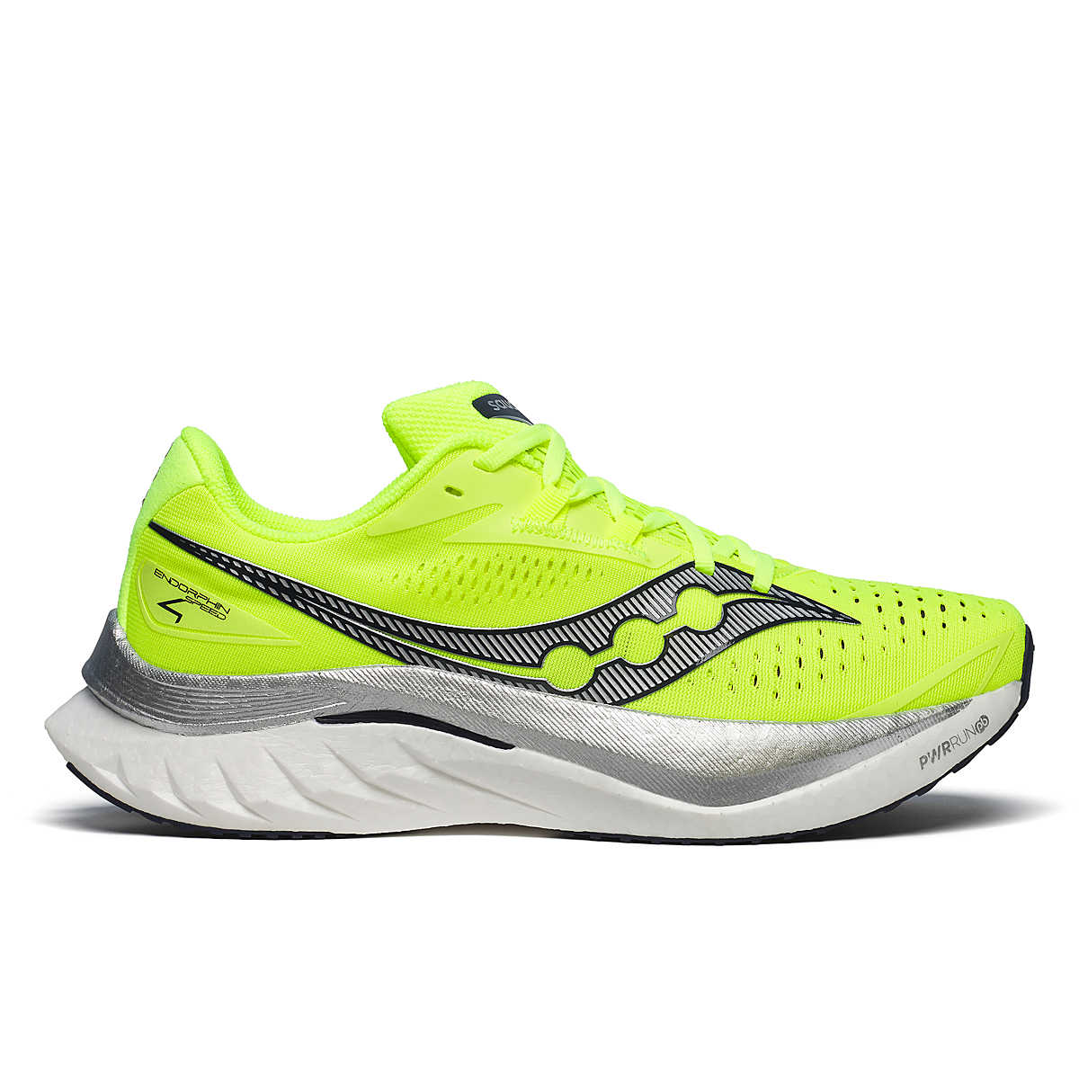 Saucony Endorphin Speed 4 Mens FOOTWEAR - Mens Lightweight CITRON/NAVY