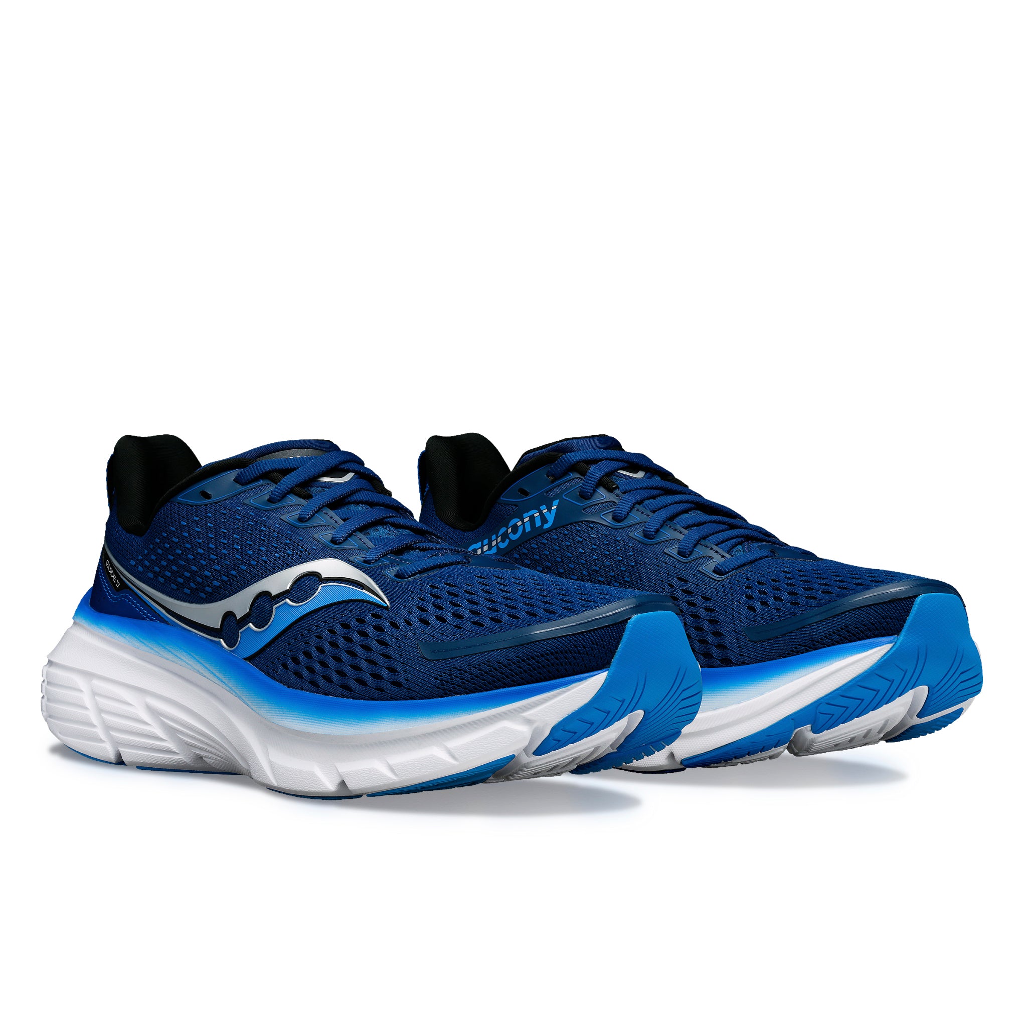 Running Shoes Saucony Ride Iso Black Blue Midsole Saucony Ride Iso
