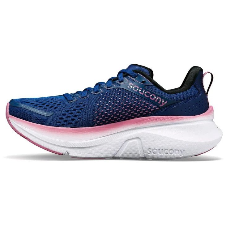 SAUCONY Guide 17 Womens FOOTWEAR - Womens Stability Cushioned NAVY/ORCHID MARINE