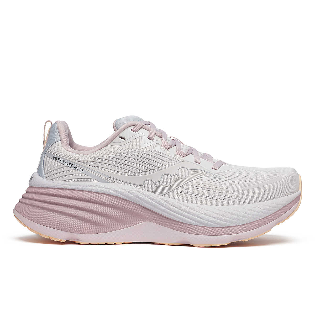 SAUCONY Hurricane 24 Womens FOOTWEAR - Womens Stability Cushioned CLOUD/BOOM
