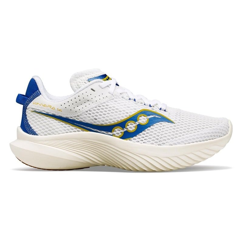 SAUCONY Kinvara 14 Womens FOOTWEAR - Womens Lightweight WHITE/COBALT