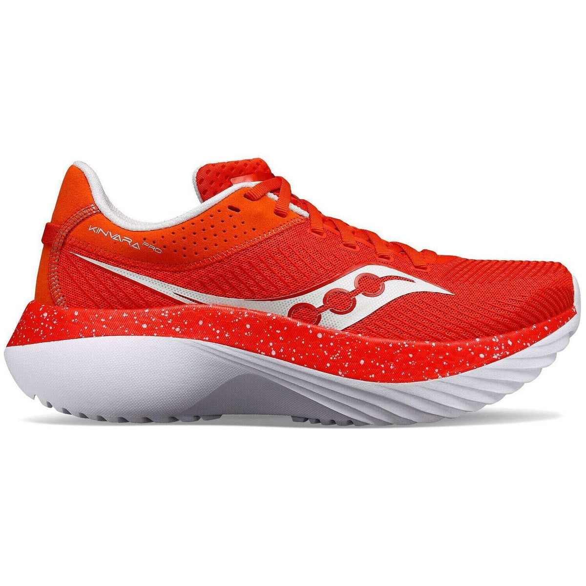 Saucony Kinvara Pro Womens FOOTWEAR - Womens Carbon Plate INFRARED/FOG ROUGE