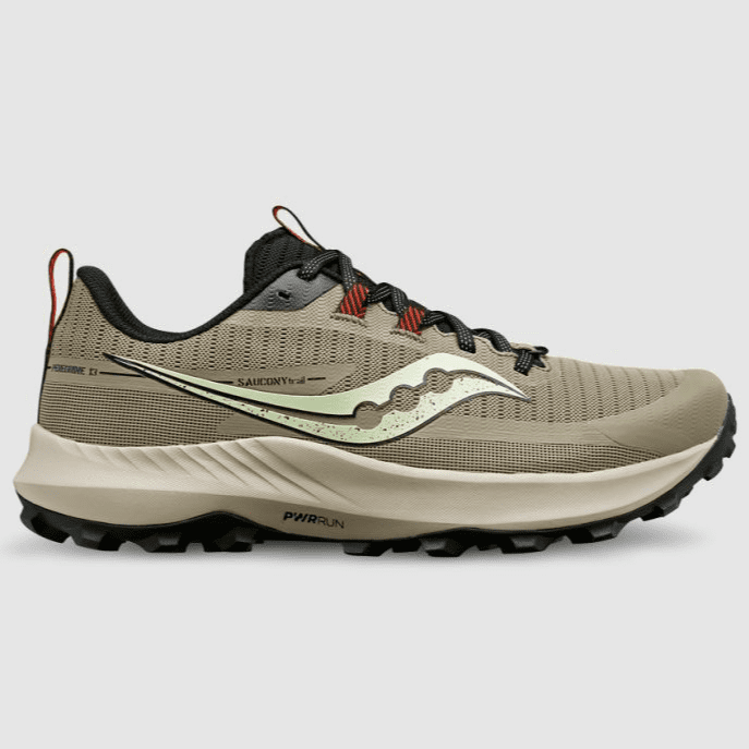 SAUCONY Peregrine 13 Mens FOOTWEAR - Mens Trail COFFEE/BLACK