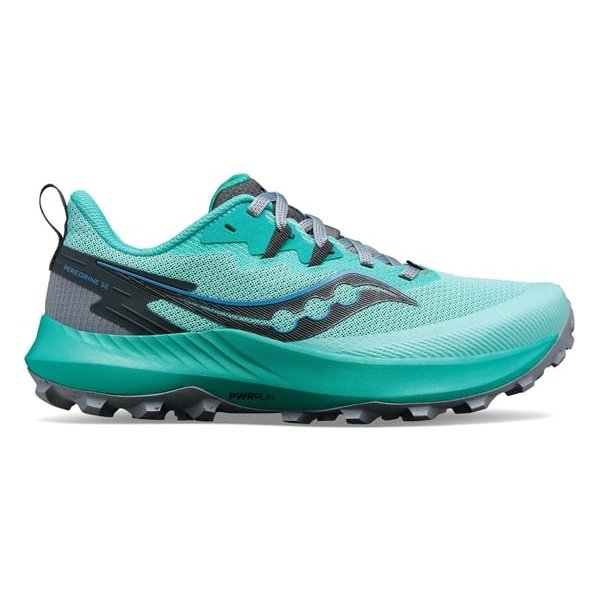 SAUCONY Peregrine 14 Womens FOOTWEAR - Womens Trail MINT/SHADOW MENTHE