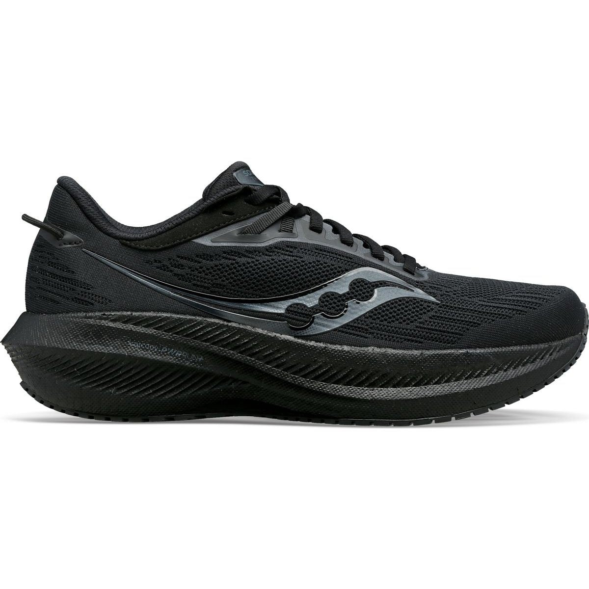 SAUCONY Triumph 21 Mens FOOTWEAR - Mens Neutral Cushioned TRIPLE BLACK