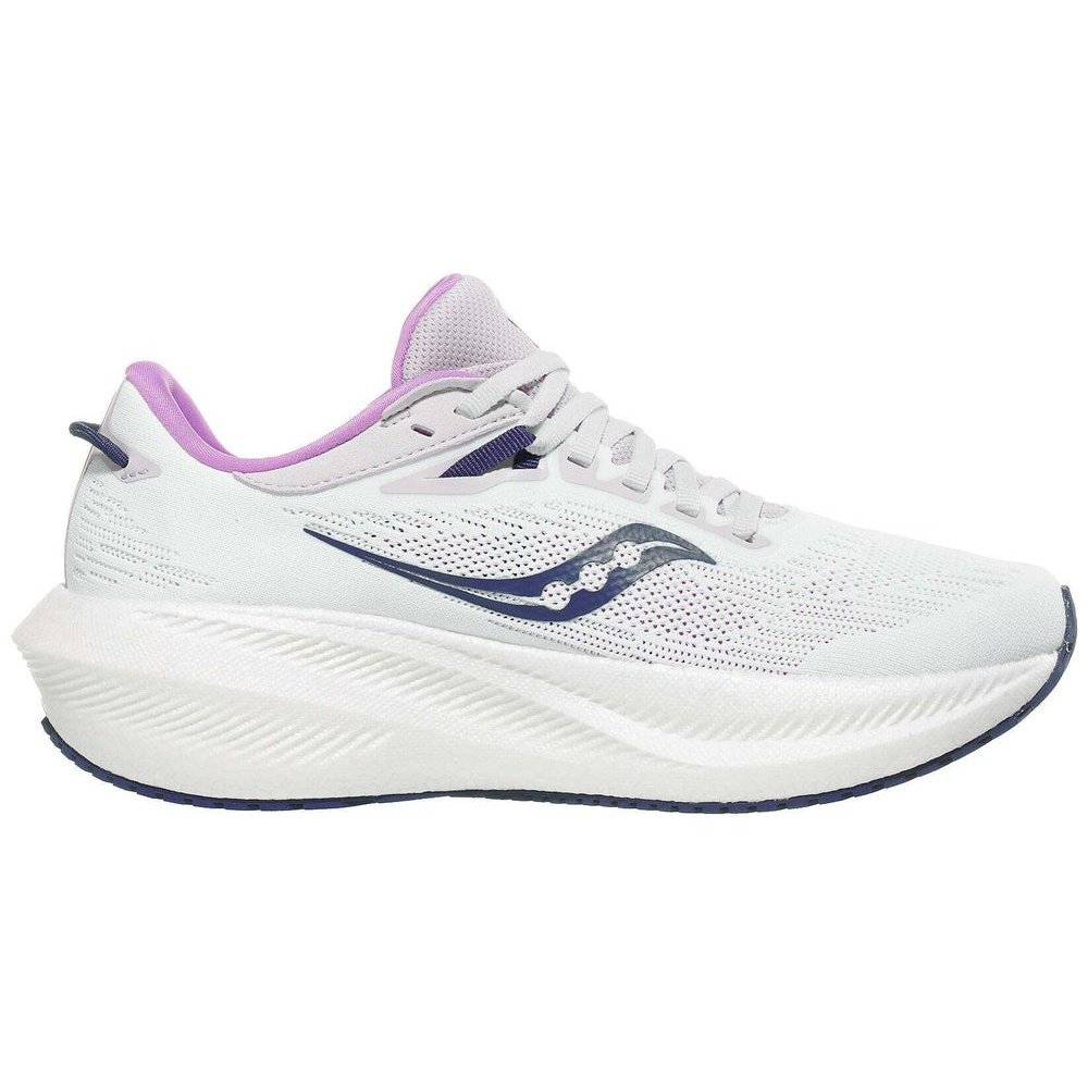 SAUCONY Triumph 21 Womens FOOTWEAR - Womens Neutral Cushioned WHITE/INDIGO