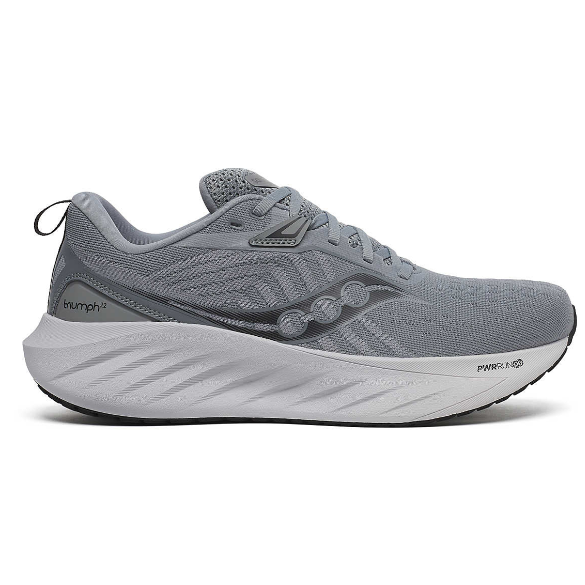 SAUCONY Triumph 22 Wide Mens FOOTWEAR - Mens Neutral Cushioned FLINT/BLACK