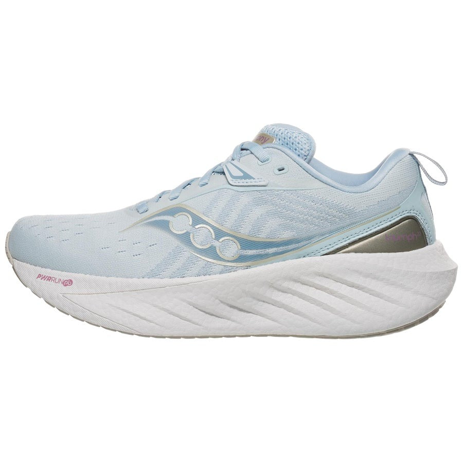 SAUCONY Triumph 22 Wide Womens FOOTWEAR - Womens Neutral Cushioned VAPOR/MOON
