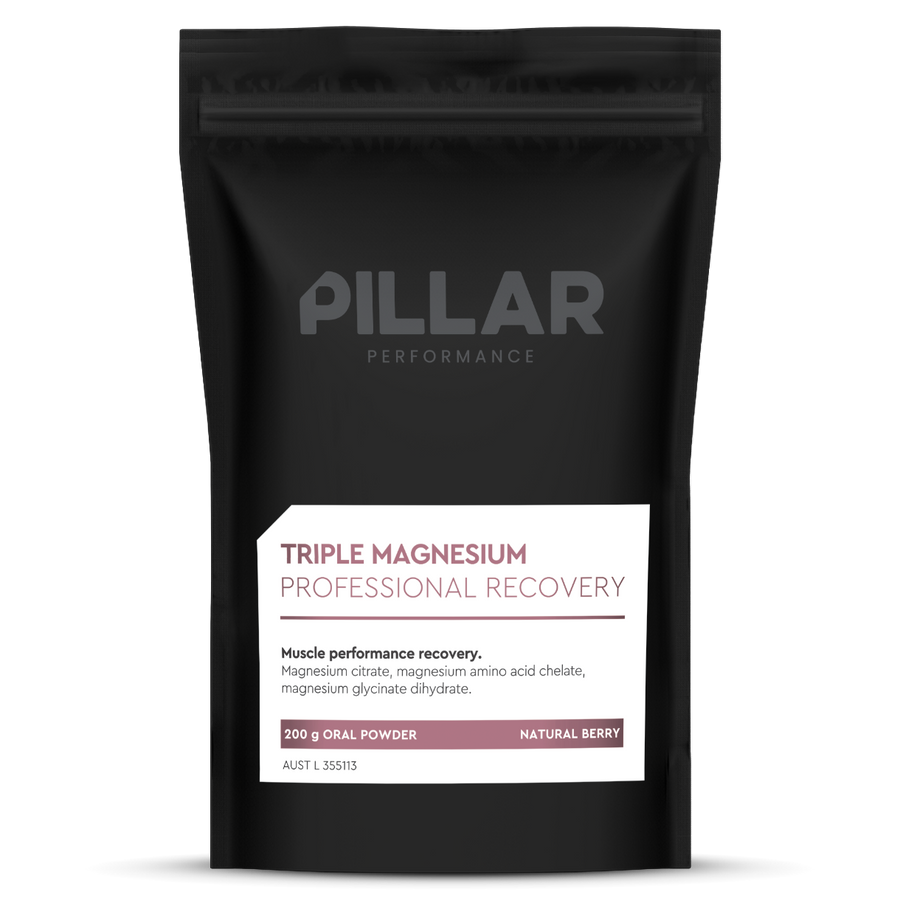PILLAR PERFORMANCE Triple Magnesium Powder 200g NUTRITION - Energy and Recovery Powder