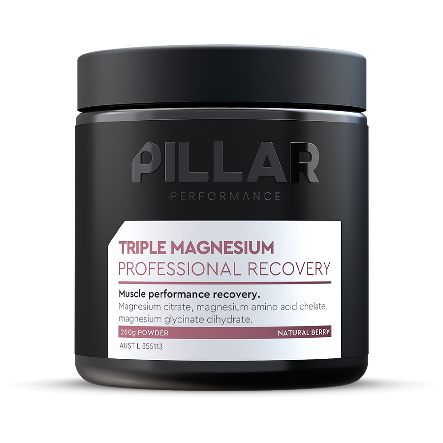 PILLAR PERFORMANCE Triple Magnesium Powder 200g NUTRITION - Energy and Recovery Powder