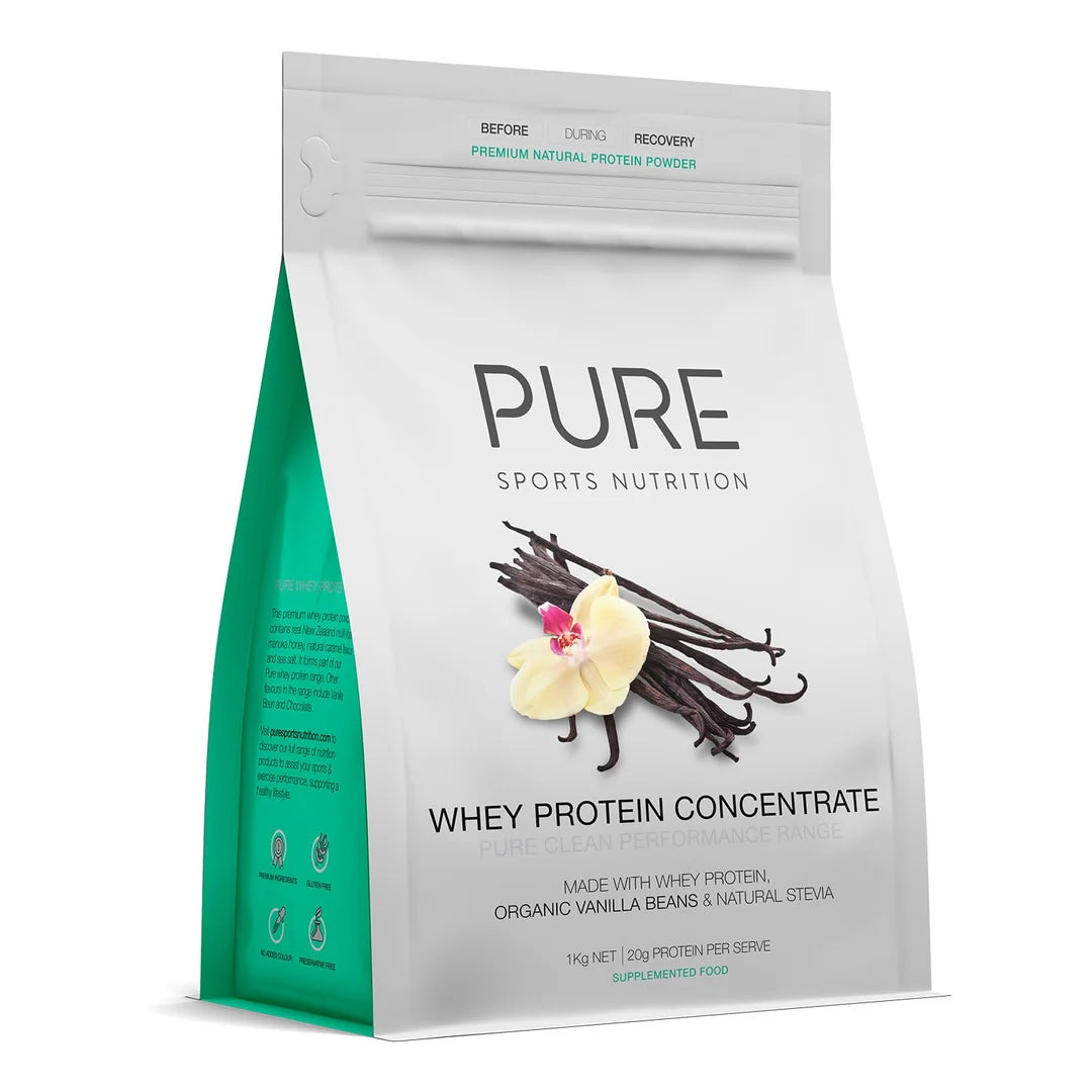 PURE Whey Protein 1kg NUTRITION - Energy and Recovery Powder
