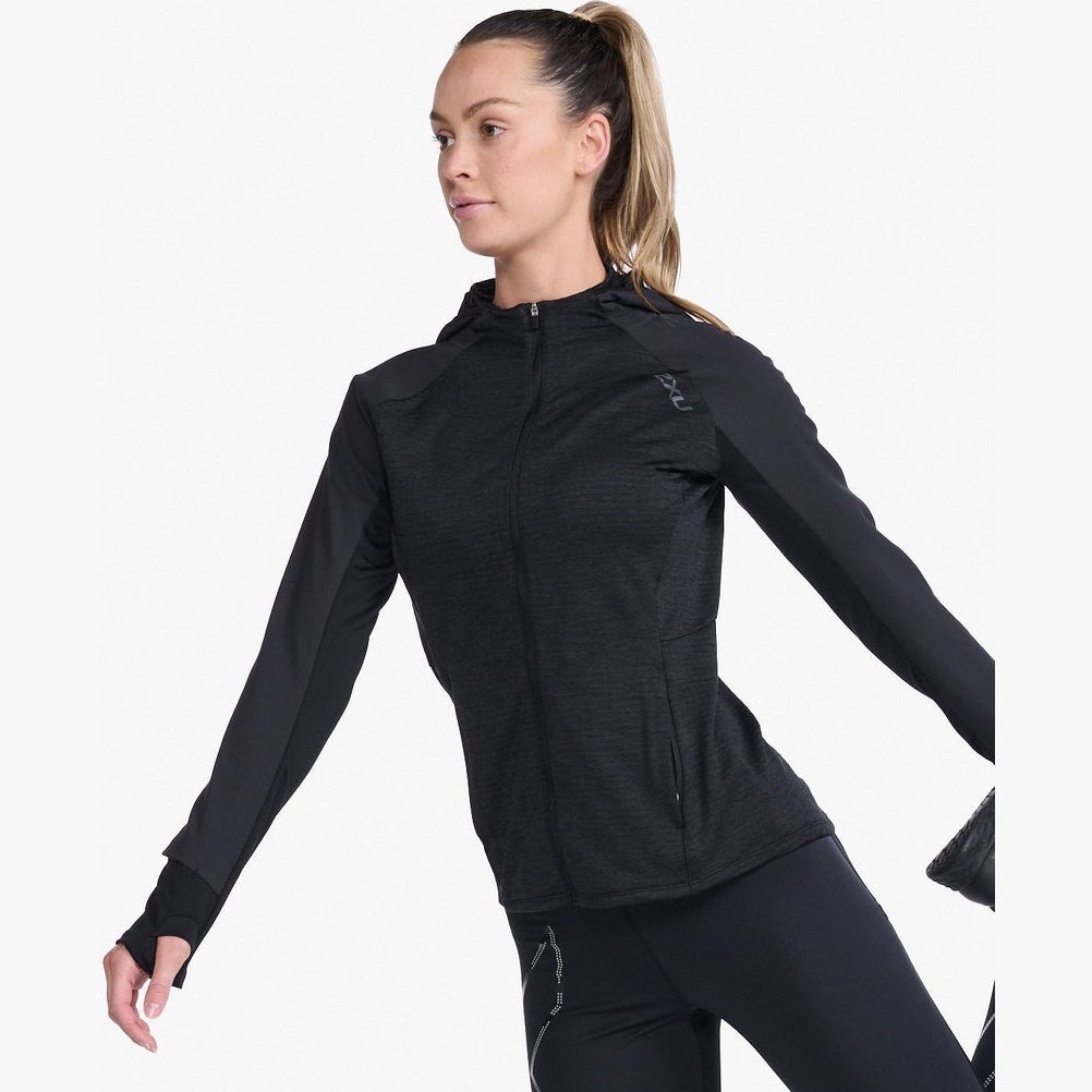 2XU Ignition Shield Hooded Mid-Layer Womens
