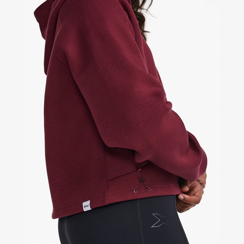 2XU Form Crop Hoodie Womens APPAREL - Womens Hoody 