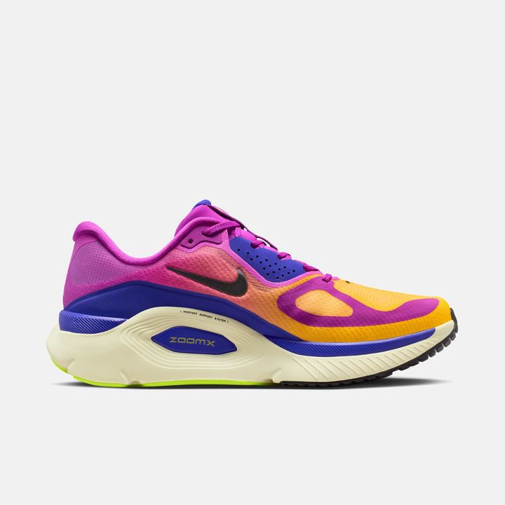 NIKE Structure Plus Mens FOOTWEAR - Mens Stability HYPER VIOLET/BLACK-CITRON PULSE