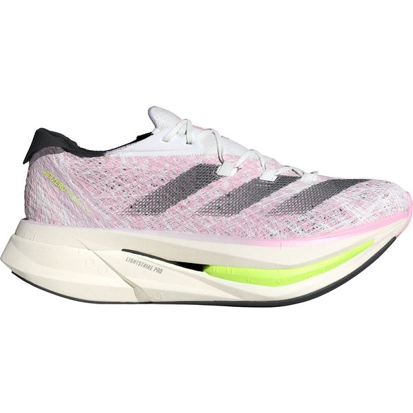 Adidas Adizero Prime X 2 Strung Unisex FOOTWEAR - Unisex Carbon Plate CLOUD WHITE/CORE BLACK/PINK SPARK