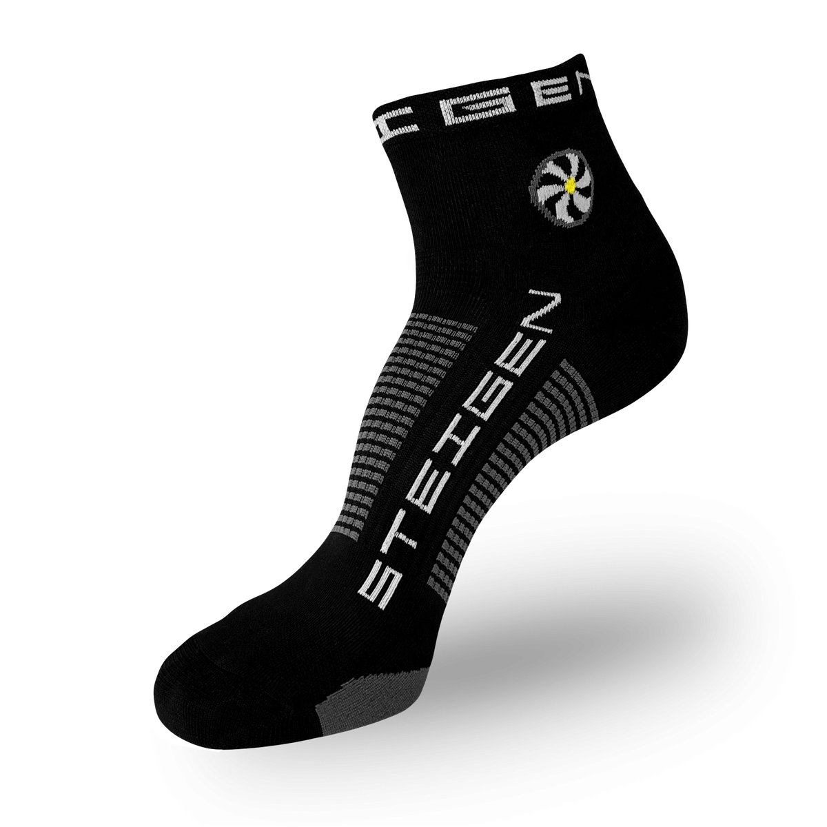 Steigen 1/4 Length Running Socks GEAR - Socks BLACK