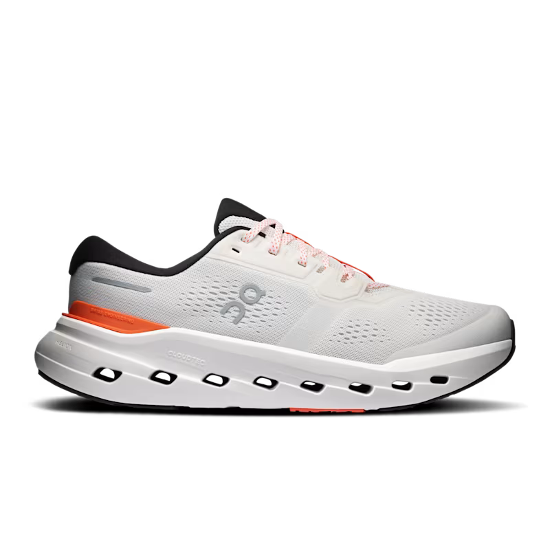 ON Cloudrunner 3 Mens FOOTWEAR - Mens Stability Cushioned IVORY/FLAME