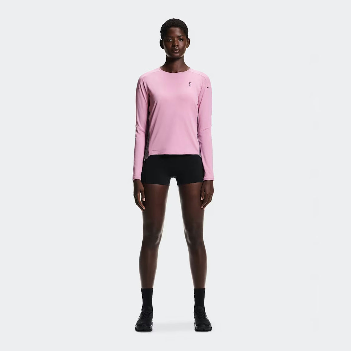 ON Performance Long-T Womens APPAREL - Womens Long Sleeve Tops SAKURA/DEWBERRY